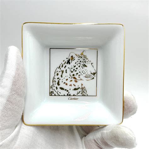 cartier trinket tray|panther trinket tray.